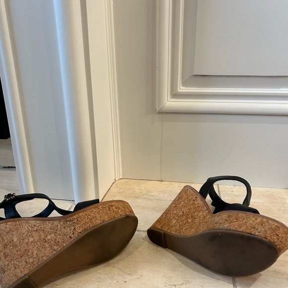 Steve Madden Cork Espadrille Heels Size 9 - Picture 2 of 8